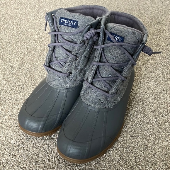 Sperry Shoes - WOMEN'S SPERRY SYREN GULF WOOL QUILT DUCK BOOTS